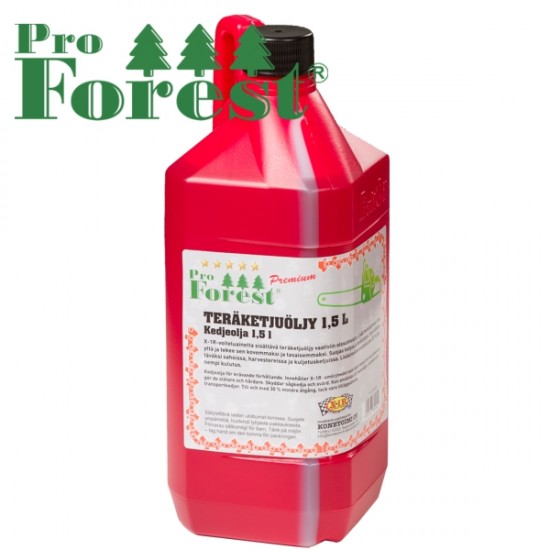  Teräketjuöljy 1,5 L ProForest Premium