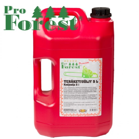  Teräketjuöljy 5,0 L ProForest Premium