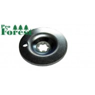  Kulmavaihteen teränkiinnityslaippa Hva (ylempi)