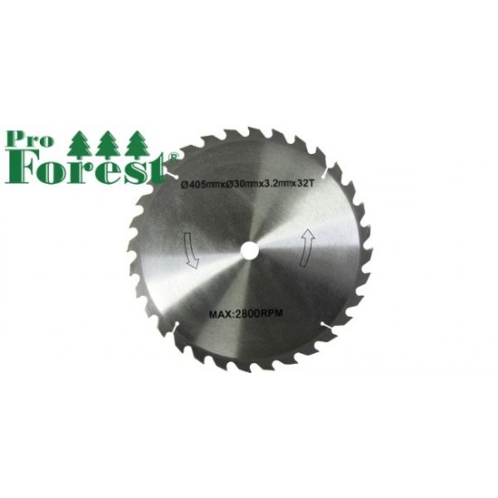  Kovapalaterä 405mm-30mm klapisirkkeliin