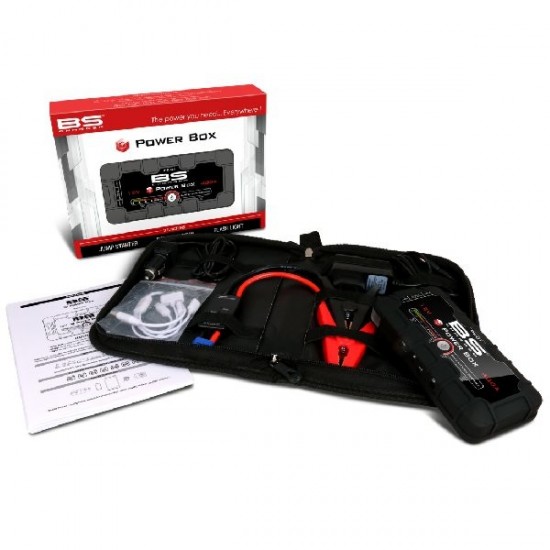 BS apukäynnistin/varavirtalähde 12V-200A (400A)